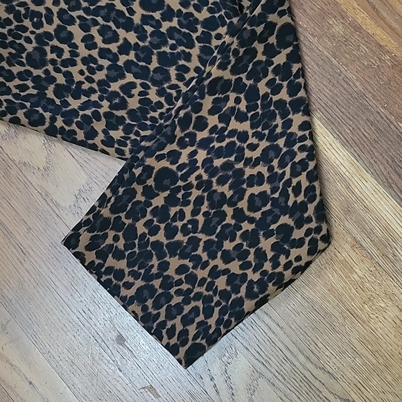 Ladies Animal Print Dress Pants - Picture 2 of 5